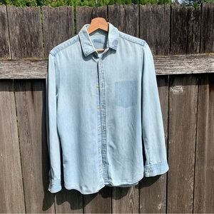 Perfectly distressed Denim Shirt - 100%  Cotton